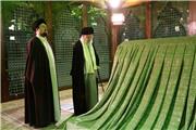 گزارش تصویری؛ حضور رهبر انقلاب در مرقد امام خمینی(ره) و گلزار شهدا
