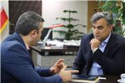 جلسه مدیرعامل نمایشگاه‌های بین‌المللی ایران با مدیرمسئول پایگاه خبری ایران‌مراسم‌نیوز/گزارش تصویری
