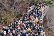 هجوم 20 هزار گردشگر به پارک ملی چین بدون رعایت فاصله‌گذاری اجتماعی