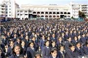 مدرسه‌ای با 55 هزار دانش آموز در هند