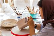 حضور دوبرابری زنان هنرمند در دوسالانه سرامیک
