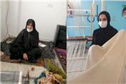 درخشش 2 بانوی هنرمند ایرانی در نمایشگاه صنایع دستی غرب آسیا