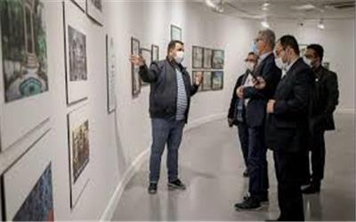بازدید شهردار تهران به همراه سفیر اتریش از نمایشگاه تهران از منظر هنرمندان