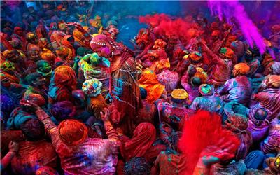 فستیوال رنگ هند
